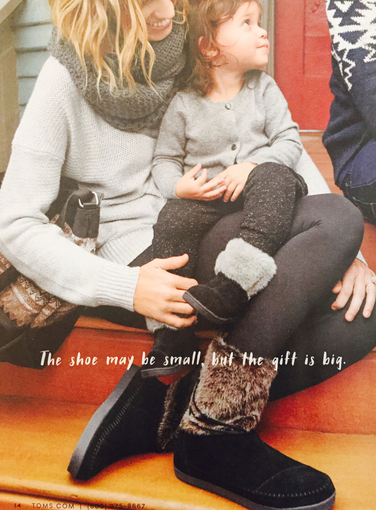 Toms Holiday Campaign _Mommy + Mini Boots