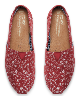 TOMS-"Geek Chic" SMU line